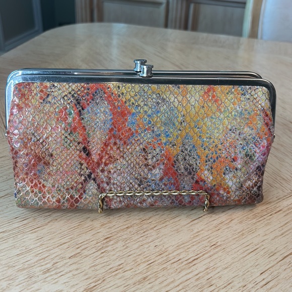 HOBO Bags Hobo Lauren Snakeskin Embossed Clutch Wallet Poshmark